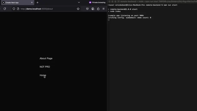 Next.js Config Demo